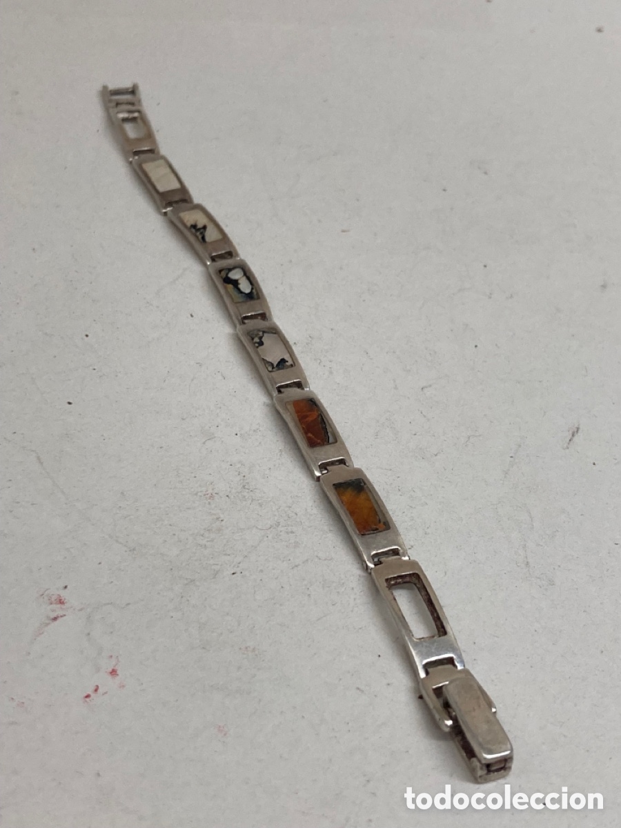Joyeria: Pulsera de plata y n&aacute;car - Foto 1