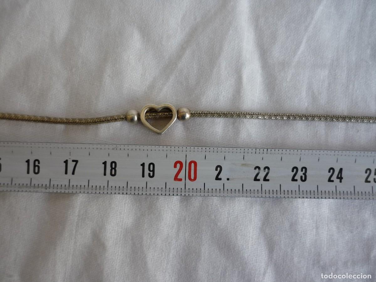 Joyeria: Cord&oacute;n de plata 925 gargantilla con coraz&oacute;n - Foto 7