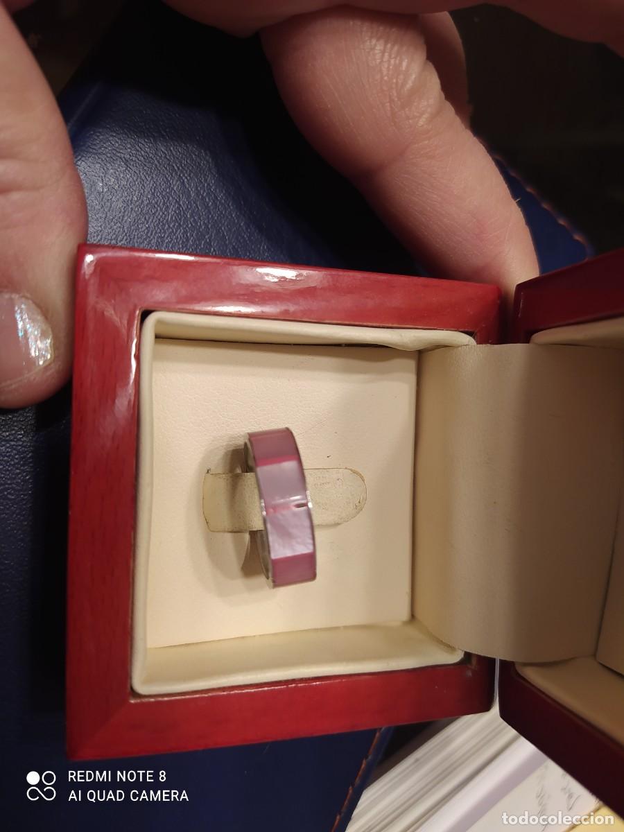 Joyeria: Anillo n&aacute;car rosa - Foto 2