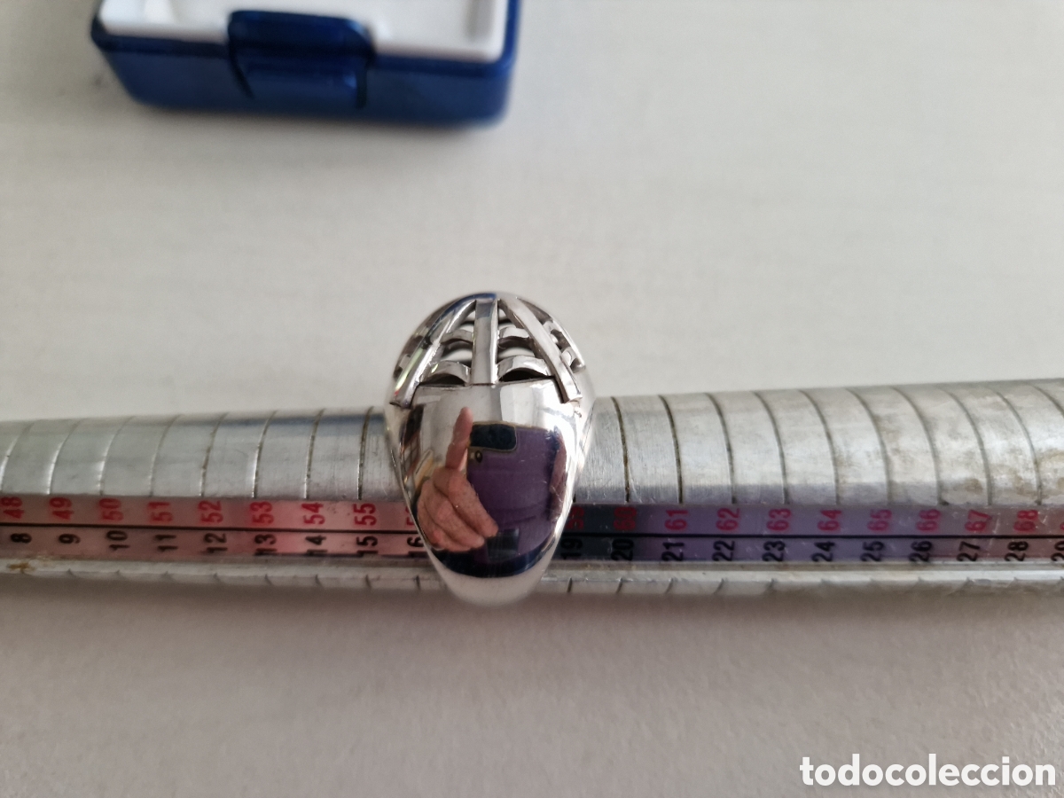 Joyeria: ANILLO DE PLATA DE LEY CONTRASTES - Foto 6