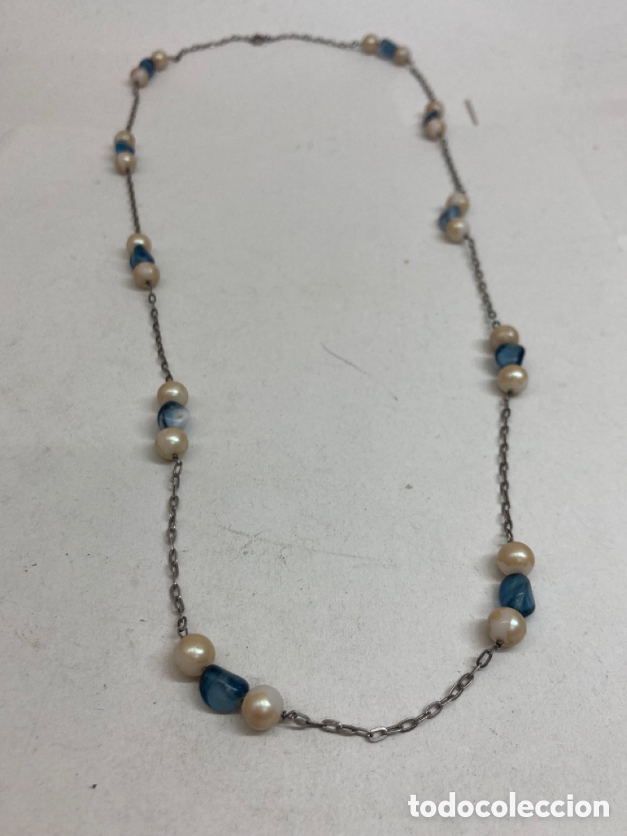 Joyeria: Collar de plata y perlas - Foto 1