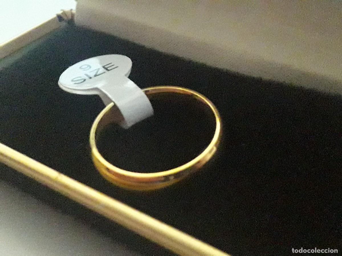 Joyeria: Alianza chapada en oro - Foto 2