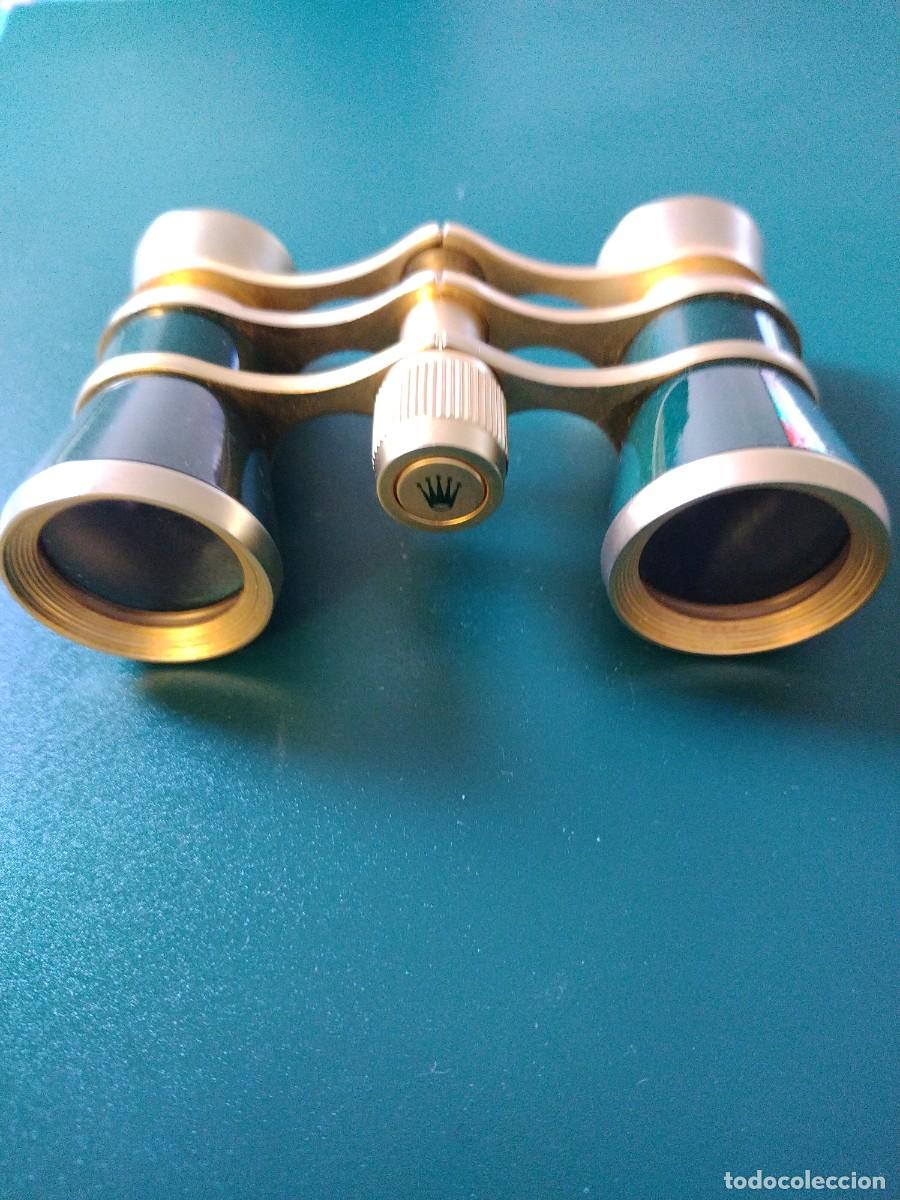 Joyeria: Binoculares Rolex /dorado y verde - Foto 5