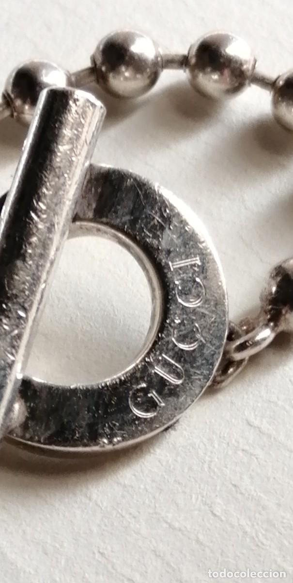 Joyeria: Anillo Gucci Boule Toggle Ring. Plata. Tama&ntilde;o interior 6 cm. - Foto 4