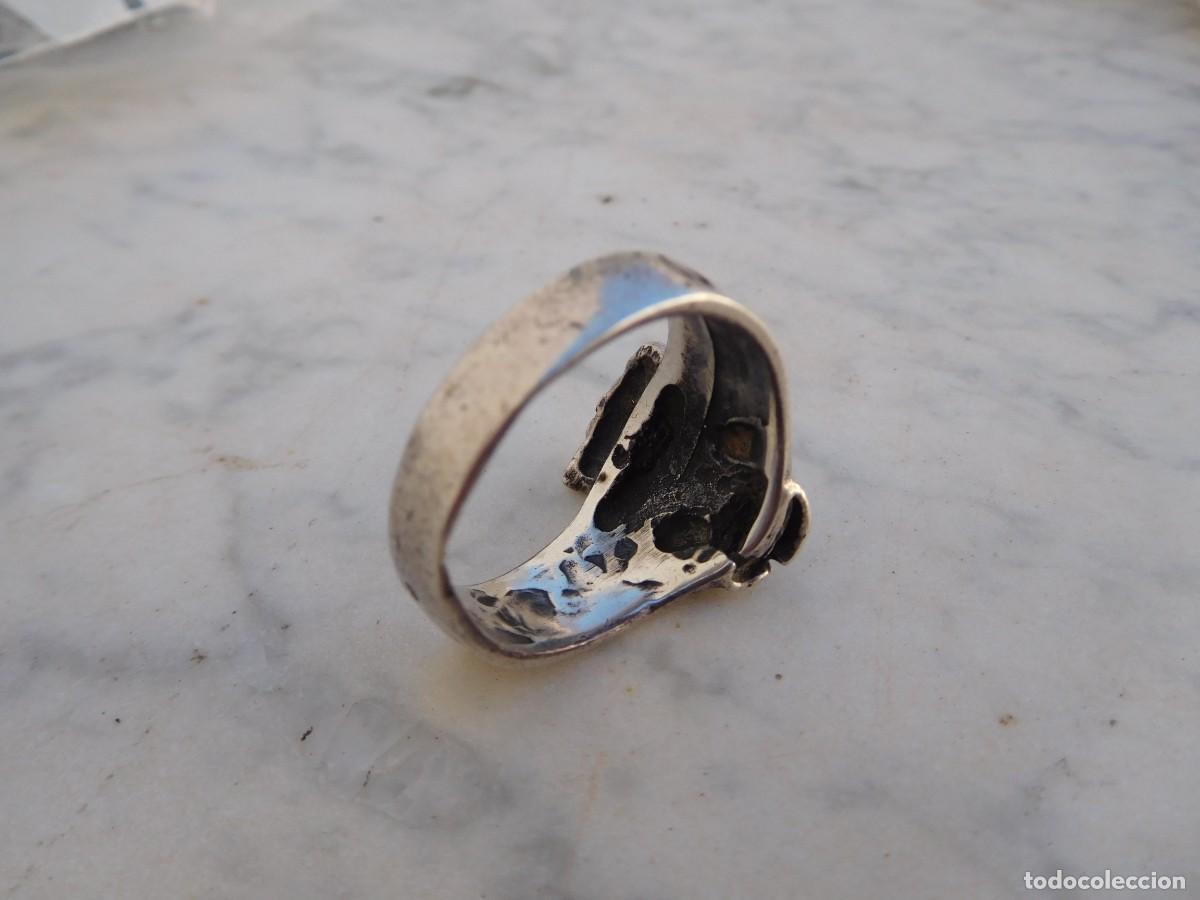 Joyeria: Anillo de plata vintage calavera silver skull ring - Foto 5
