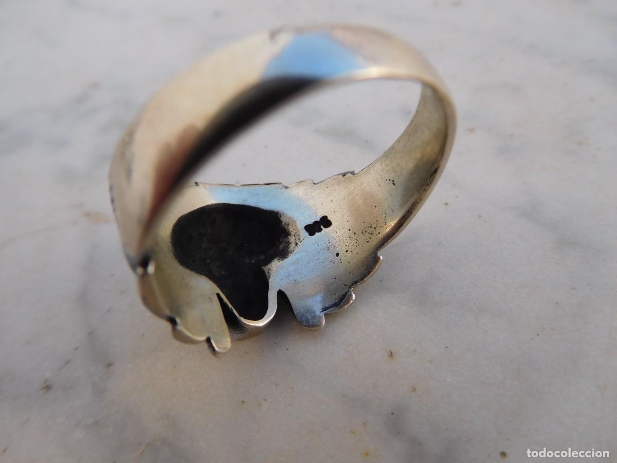 Joyeria: Anillo de plata vintage calavera silver skull ring - Foto 5