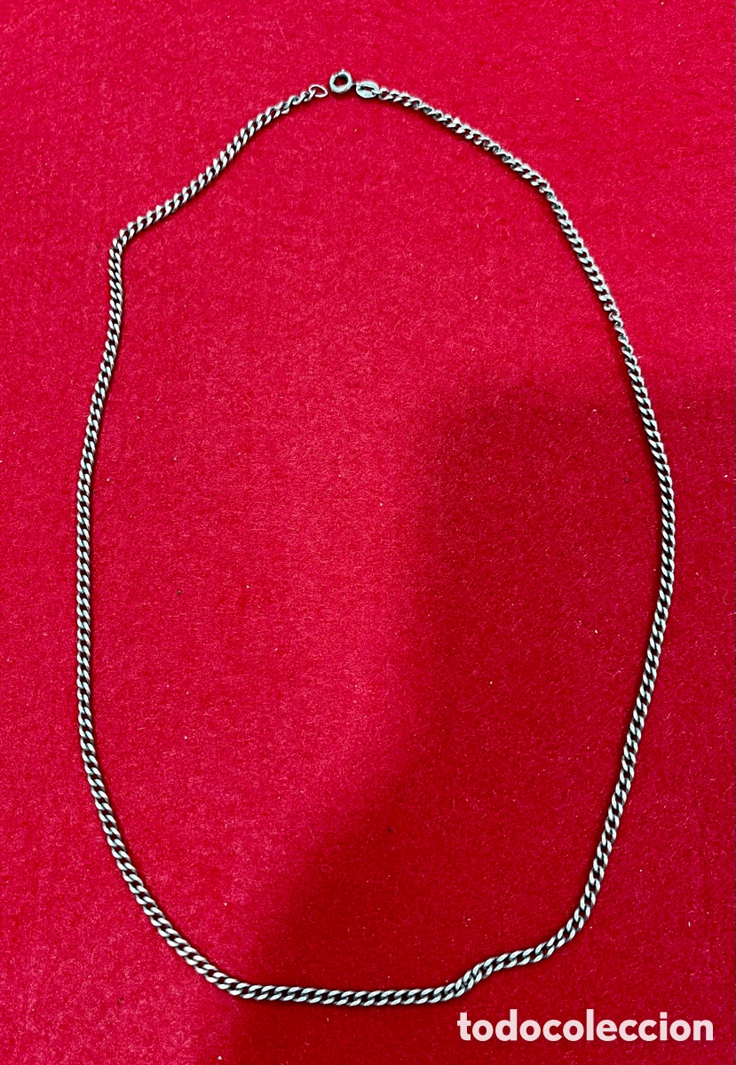 Joyeria: Cadena en plata de ley contrastada. - Foto 1