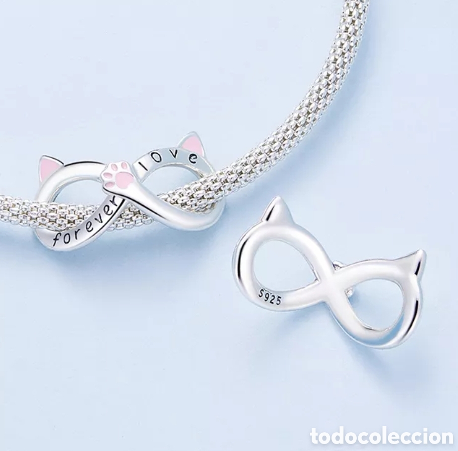 Joyeria: Charm de Plata Infinito/Gatito ENV&Iacute;O GRATIS!! - Foto 1