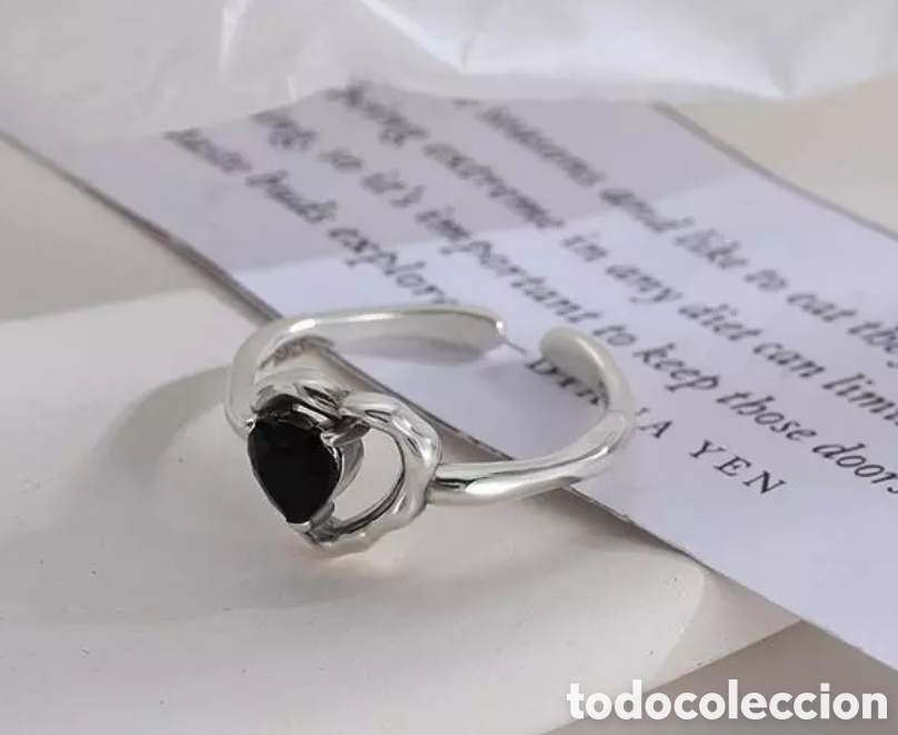 Joyeria: Anillo de Plata Coraz&oacute;n ENV&Iacute;O GRATIS!! - Foto 2