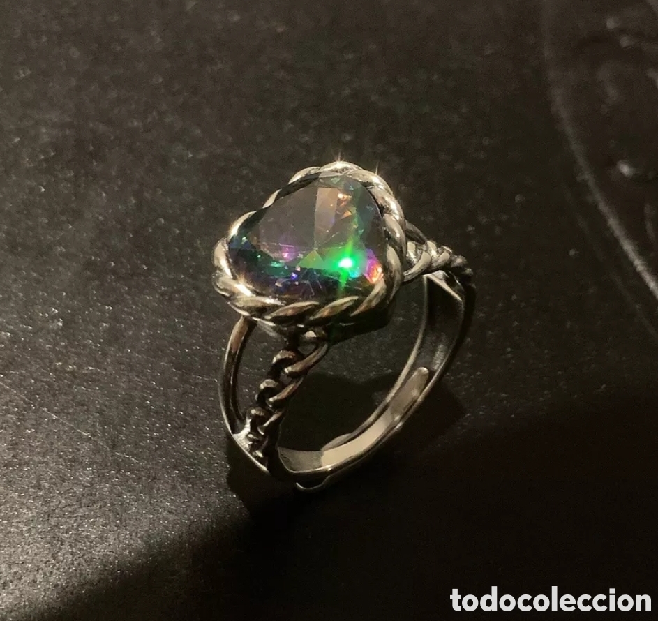 Joyeria: Anillo de Plata Coraz&oacute;n Circonita ENV&Iacute;O GRATIS!! - Foto 1