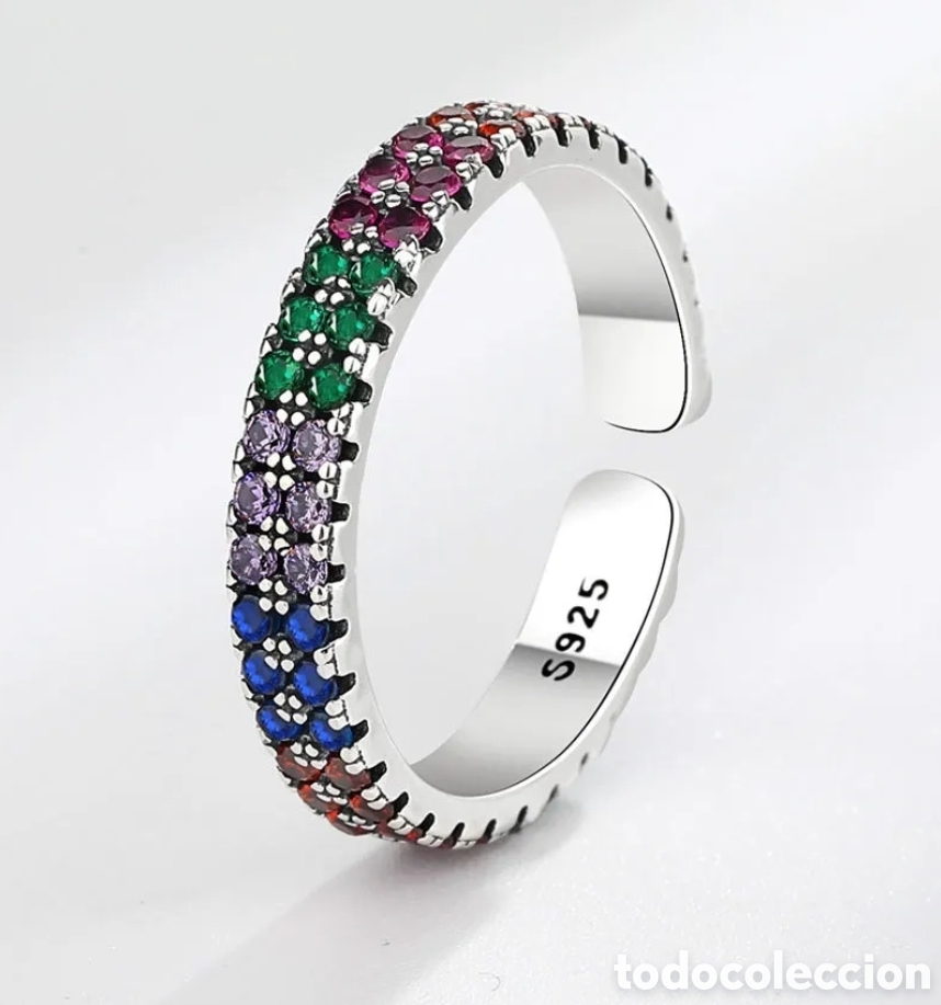 Joyeria: Anillo de Plata y Circonitas ENV&Iacute;O GRATIS!! - Foto 1