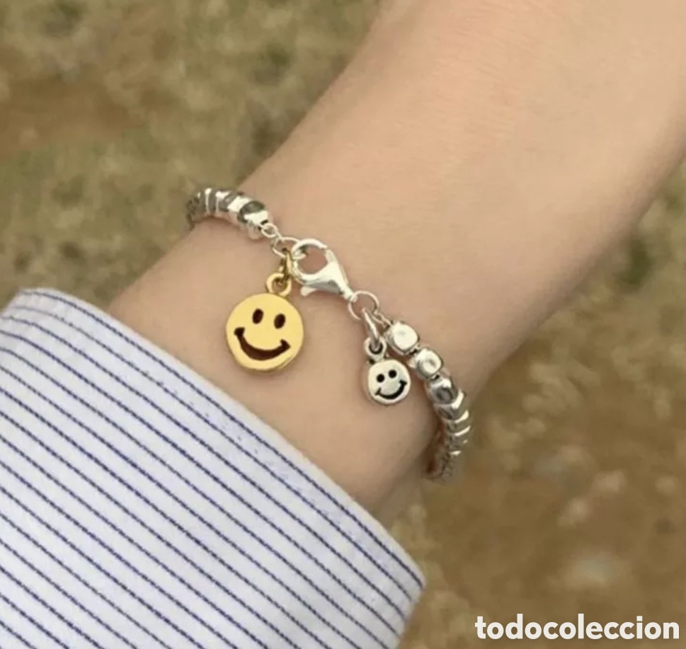 Joyeria: Pulsera de Plata Cara Sonriente ENV&Iacute;O GRATIS!! - Foto 1