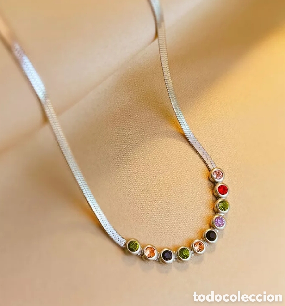 Joyeria: Collar de Plata y Circonitas ENV&Iacute;O GRATIS!! - Foto 1