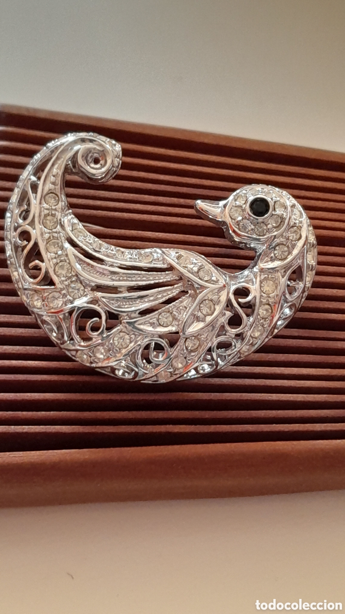 Joyeria: BROCHE ESTILO VINTAGE CON CRISTAL - Foto 6