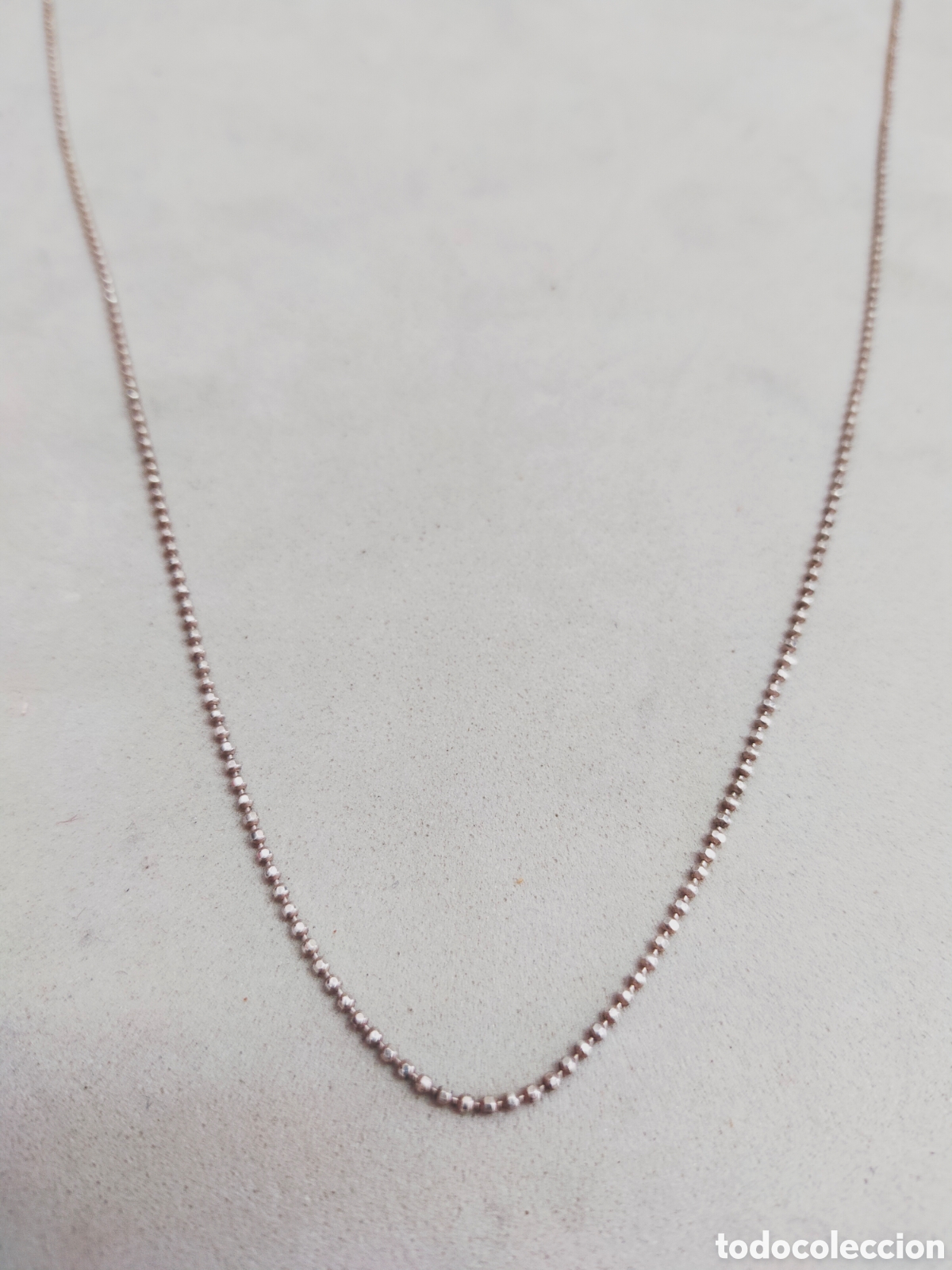 Joyeria: CADENA DE PLATA. GARGANTILLA. - Foto 2