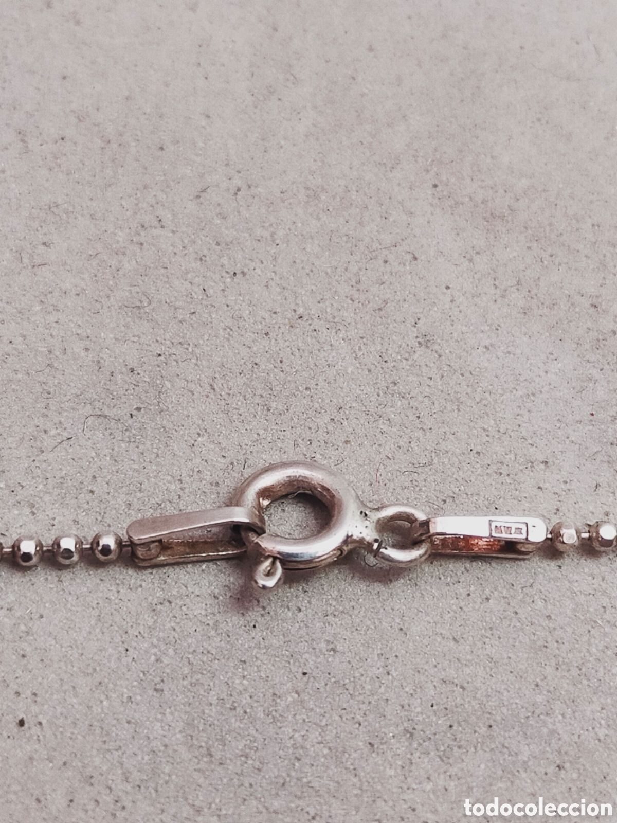 Joyeria: CADENA DE PLATA. GARGANTILLA. - Foto 4