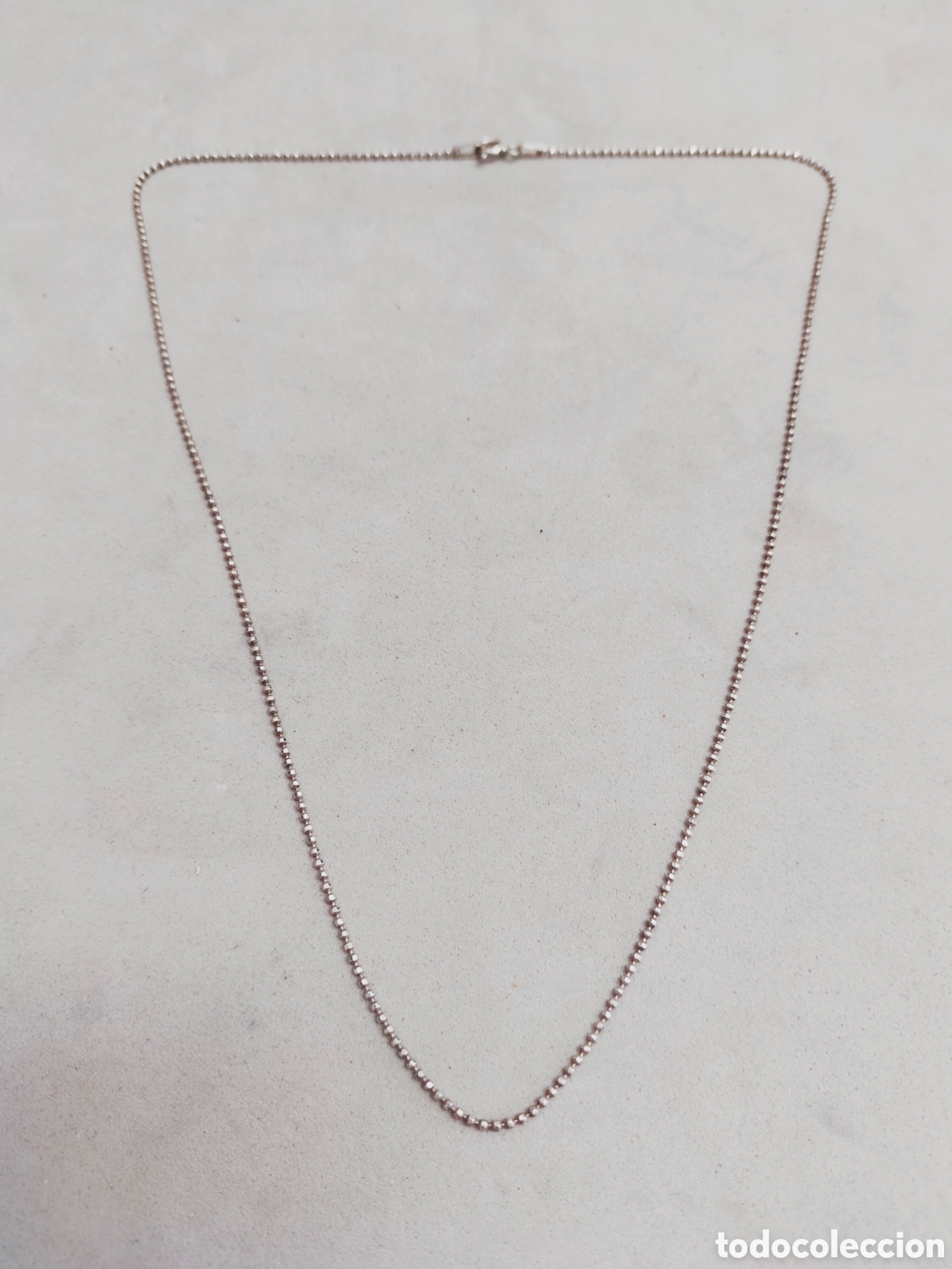 Joyeria: CADENA DE PLATA. GARGANTILLA. - Foto 1