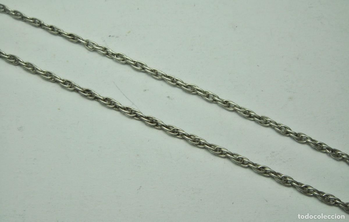 Joyeria: Cadena de plata para ni&ntilde;o. Con contrastes. - Foto 1