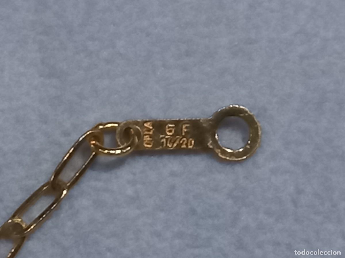 Joyeria: PLACA &uml;GOLD-FILLED&uml; lisa-brillo. Cadena - Foto 5