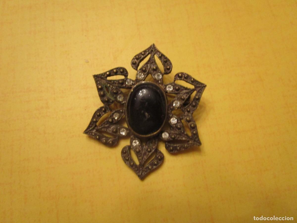 Joyeria: ANTIGUO BROCHE PRENDEDOR ALFILER - Foto 1