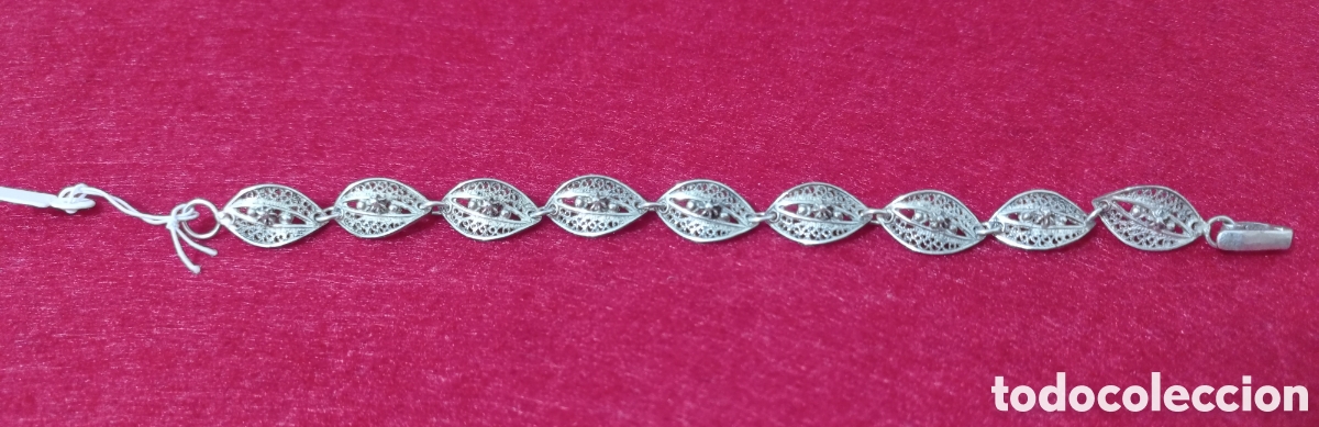Joyeria: ⚜️ PRECIOSA PULSERA DE FILIGRANA DE PLATA - Foto 2
