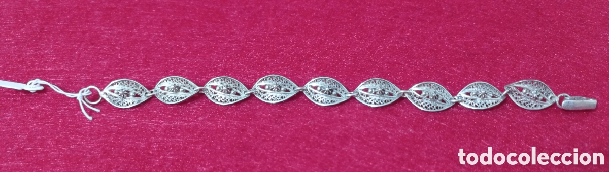 Joyeria: ⚜️ PRECIOSA PULSERA DE FILIGRANA DE PLATA - Foto 4