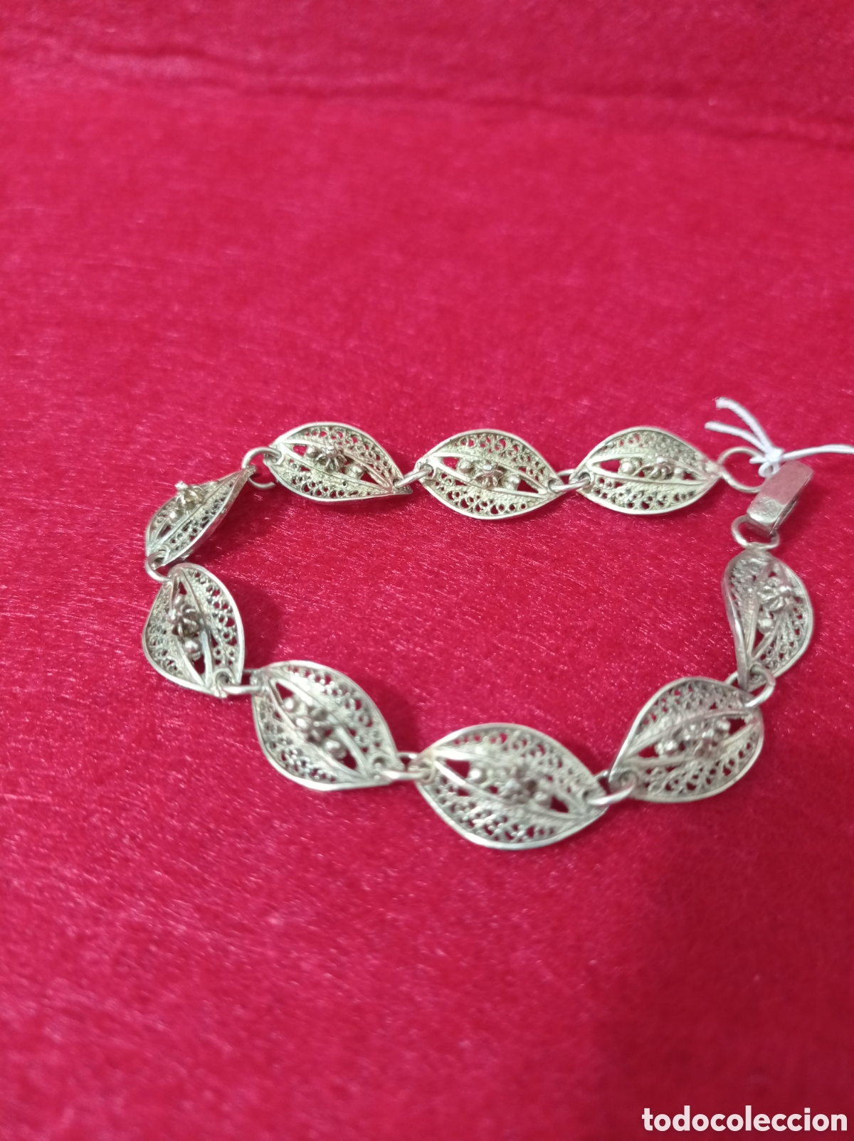 Joyeria: ⚜️ PRECIOSA PULSERA DE FILIGRANA DE PLATA - Foto 5