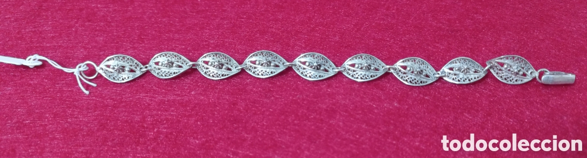 Joyeria: ⚜️ PRECIOSA PULSERA DE FILIGRANA DE PLATA - Foto 7