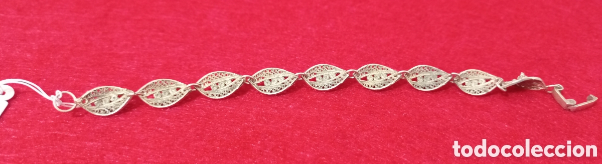 Joyeria: ⚜️ PRECIOSA PULSERA DE FILIGRANA DE PLATA - Foto 8