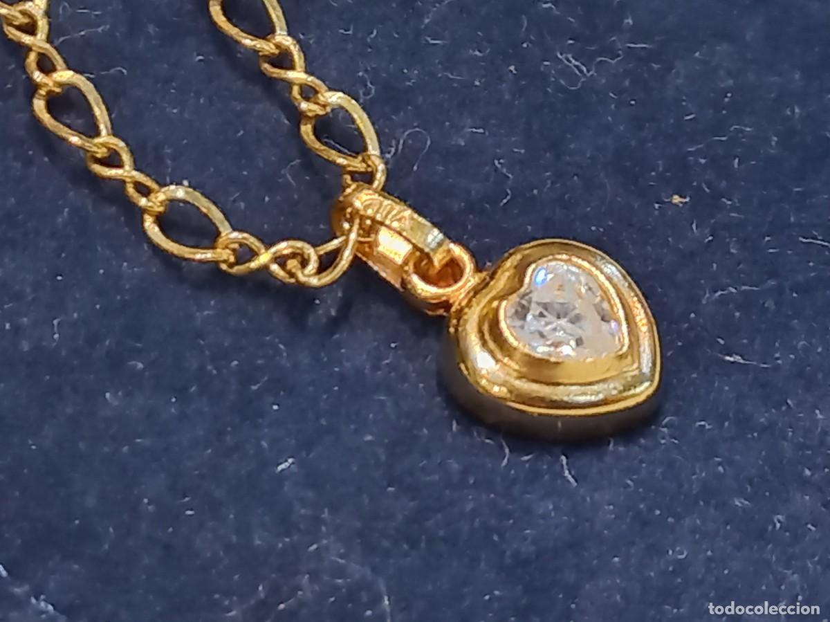 Joyeria: CORAZ&Oacute;N VID &uml;GOL-FILLED&uml; CIRCONITA. Cadena - Foto 4
