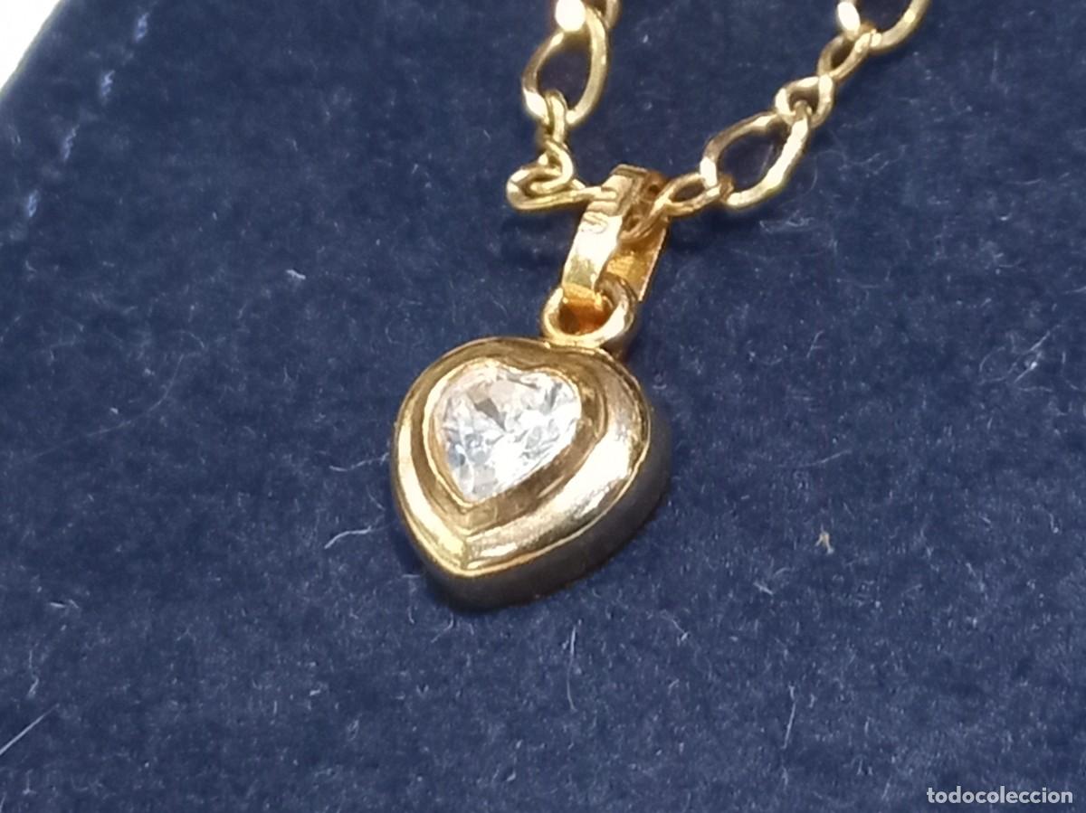 Joyeria: CORAZ&Oacute;N VID &uml;GOL-FILLED&uml; CIRCONITA. Cadena - Foto 5