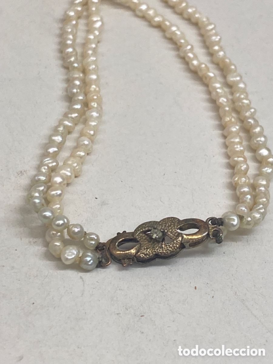 Joyeria: Collar de plata y perlas - Foto 2