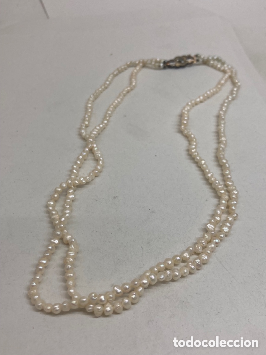 Joyeria: Collar de plata y perlas - Foto 1