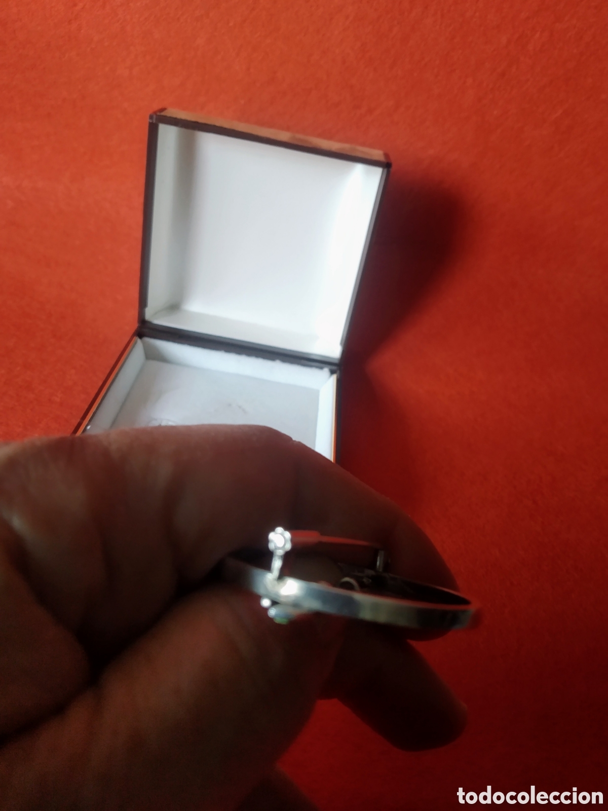 Joyeria: BROCHE DE PLATA Y ESMALTE - Foto 4