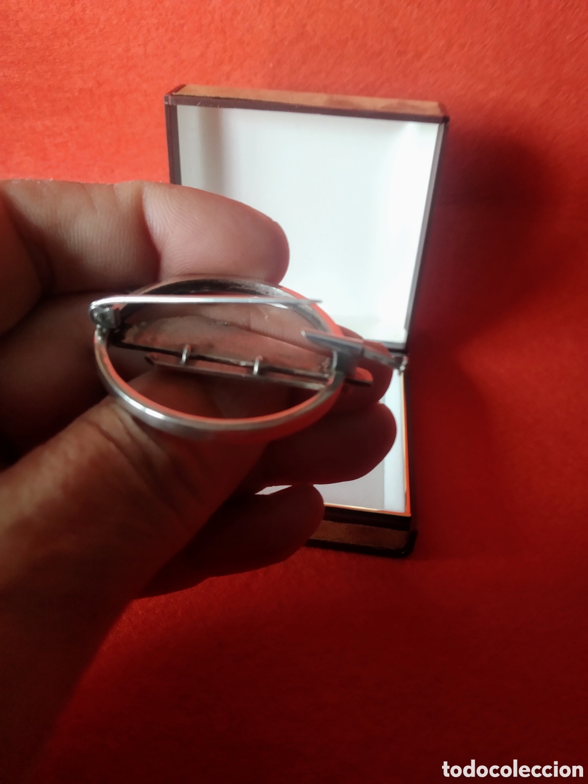Joyeria: BROCHE DE PLATA Y ESMALTE - Foto 6