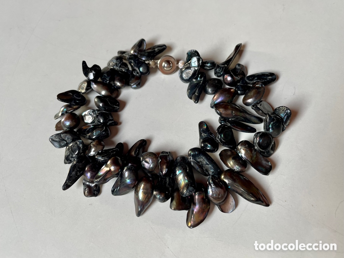 Joyeria: PULSERA DOBLE PERLAS BARROCAS - Foto 2