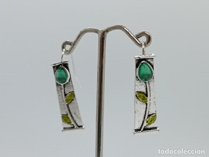 Joyeria: Preciosos pendientes de elegante dise&ntilde;o y estilo oriental. - Foto 5