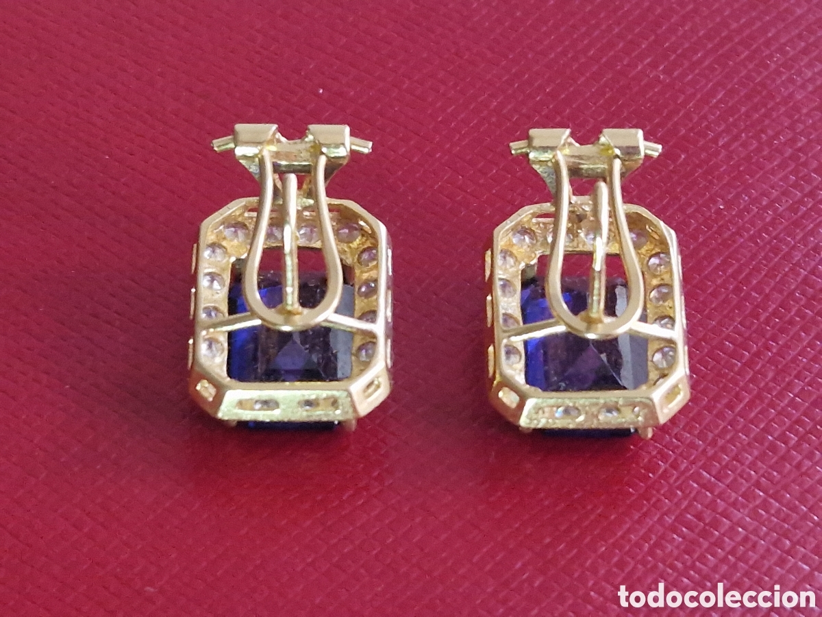 Joyeria: PENDIENTES ORO 18K Y AMATISTAS - Foto 6