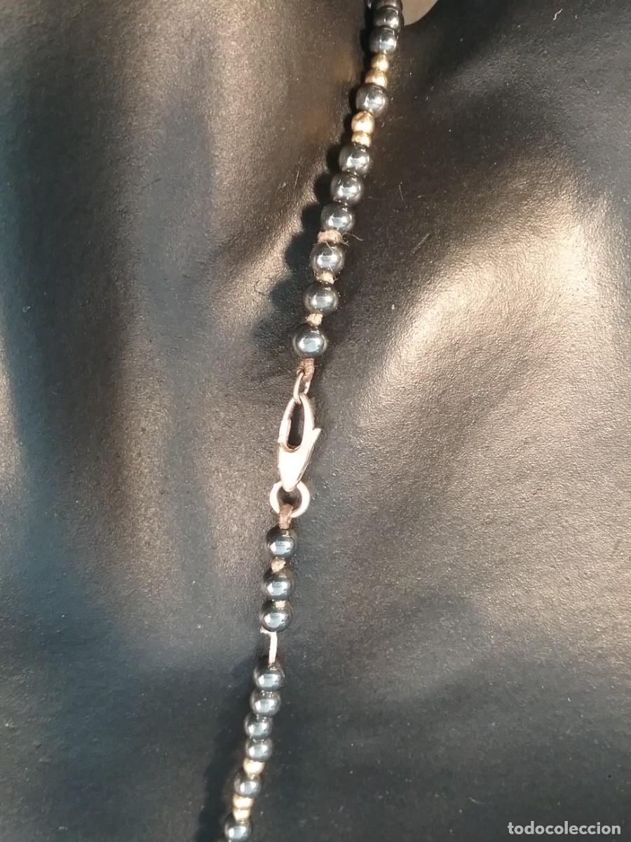 Joyeria: MAGNIFICO COLLAR DE PERLAS NEGRAS y ORO - Foto 4