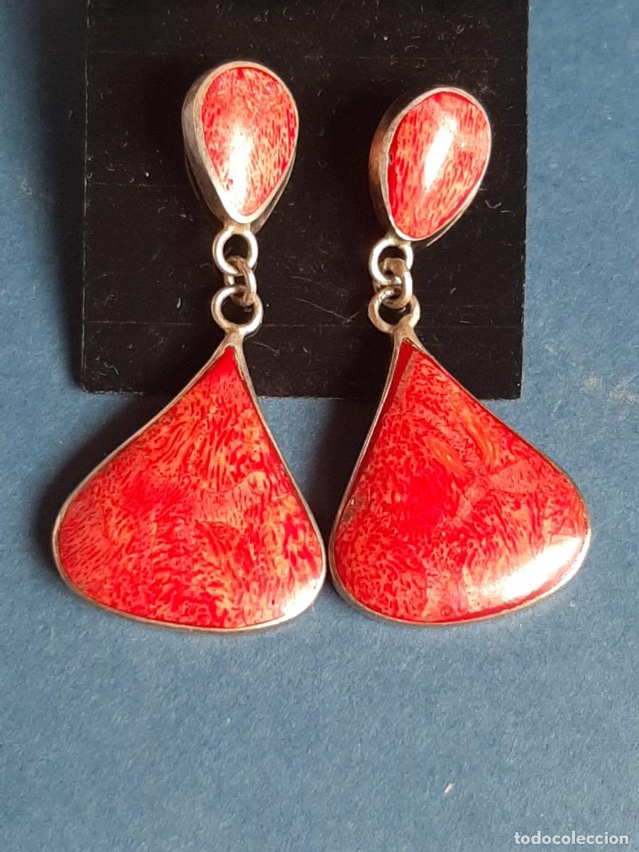 Joyeria: Pendientes de plata y esmalte nuevos - Foto 1