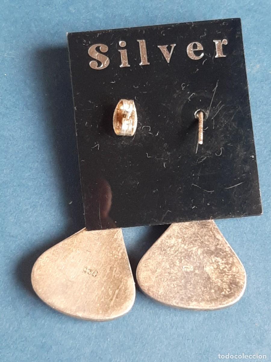 Joyeria: Pendientes de plata y esmalte nuevos - Foto 3