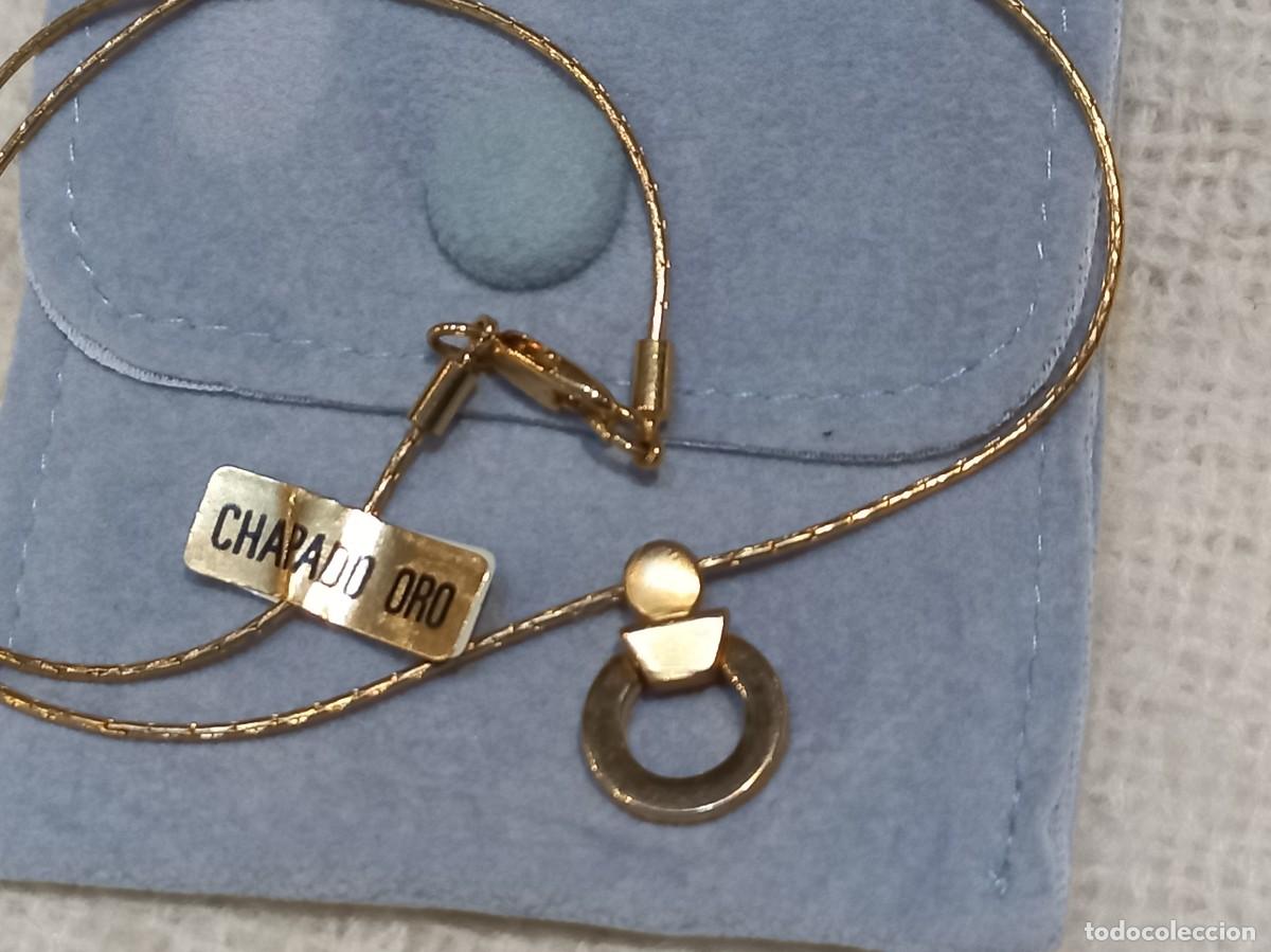 Joyeria: GARGANTILLA -VANGUARDISTA (circulo) CHAPADO-ORO - Foto 1
