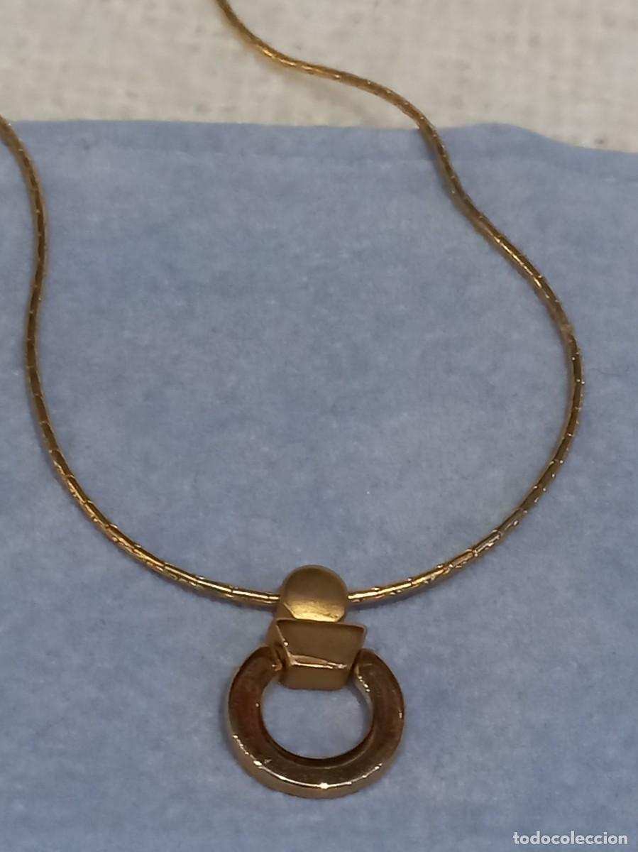 Joyeria: GARGANTILLA -VANGUARDISTA (circulo) CHAPADO-ORO - Foto 2