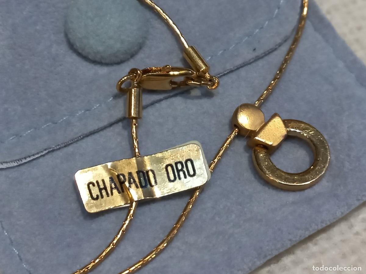 Joyeria: GARGANTILLA -VANGUARDISTA (circulo) CHAPADO-ORO - Foto 3