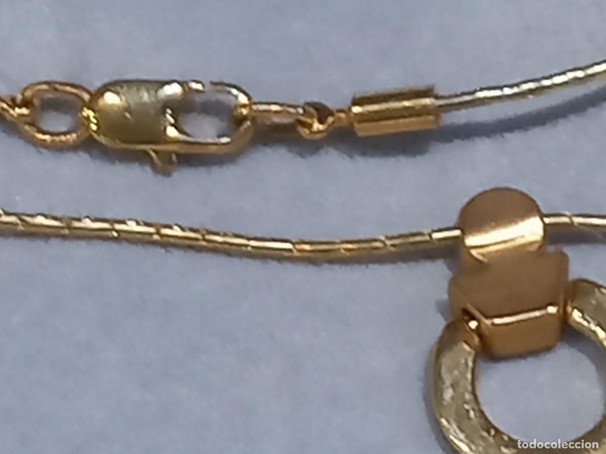 Joyeria: GARGANTILLA -VANGUARDISTA (circulo) CHAPADO-ORO - Foto 4