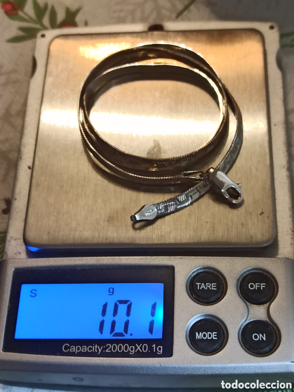 Joyeria: Collar en plata de ley 925 claves griegas - Foto 9