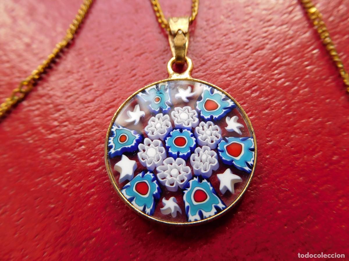 Joyeria: Colgante con cadena de plata dorada - Foto 1