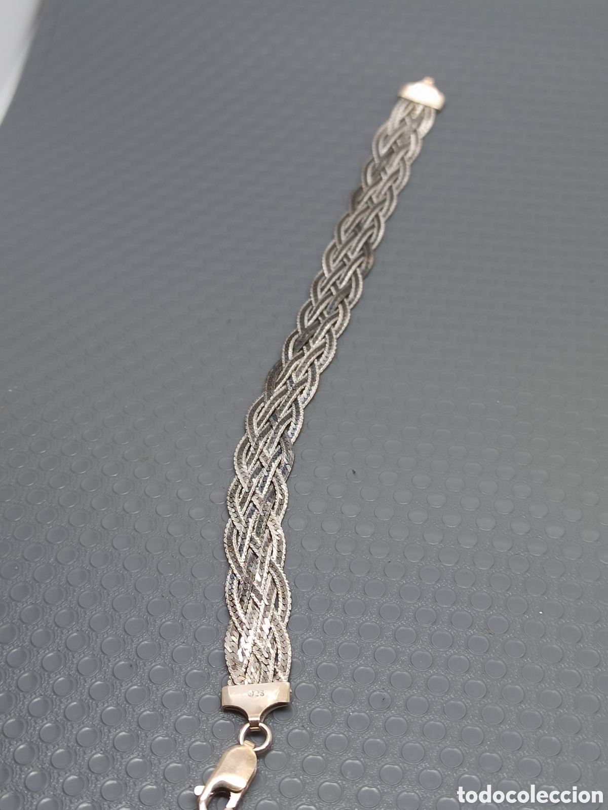 Joyeria: Pulsera entrelazada en plata de Ley 925 - Foto 9