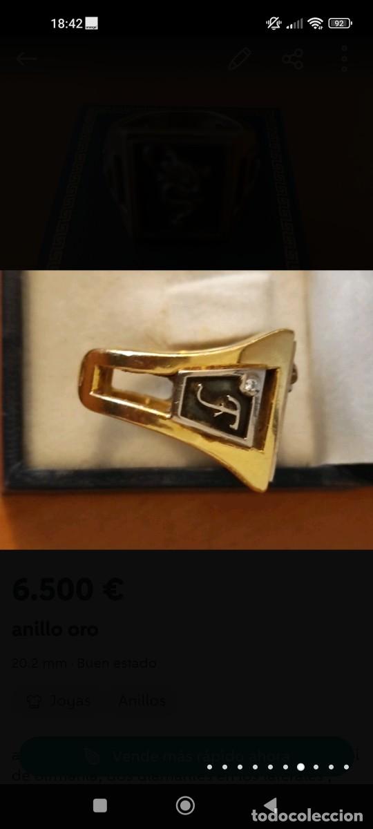 Joyeria: Anillo de oro - Foto 5