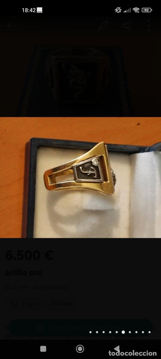Joyeria: Anillo de oro - Foto 6